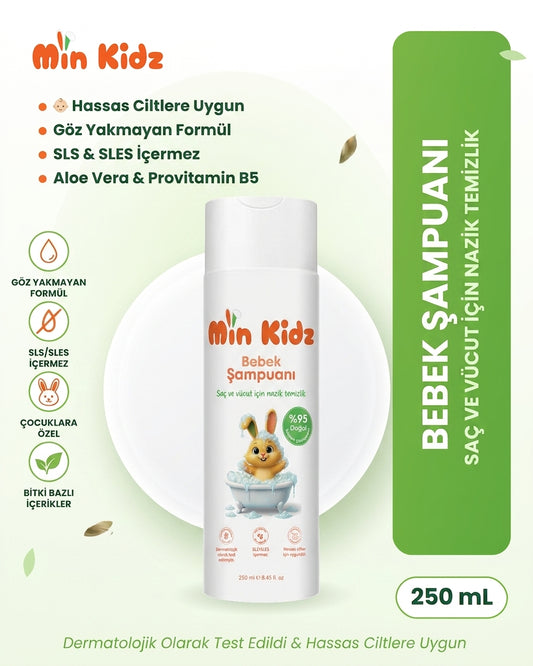 Hijyen Paketi - 2'li Çocuk ve Bebek Şampuanı 250 ML