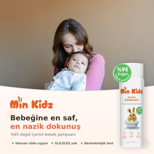 Min Kidz Doğal Çocuk Şampuanı 250 ML