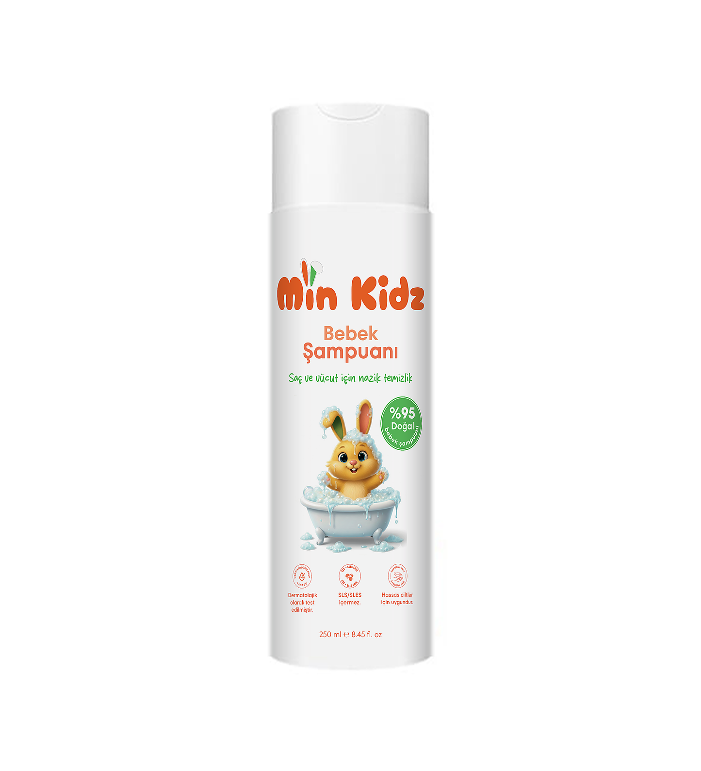 Min Kidz Doğal Çocuk Şampuanı 250 ML